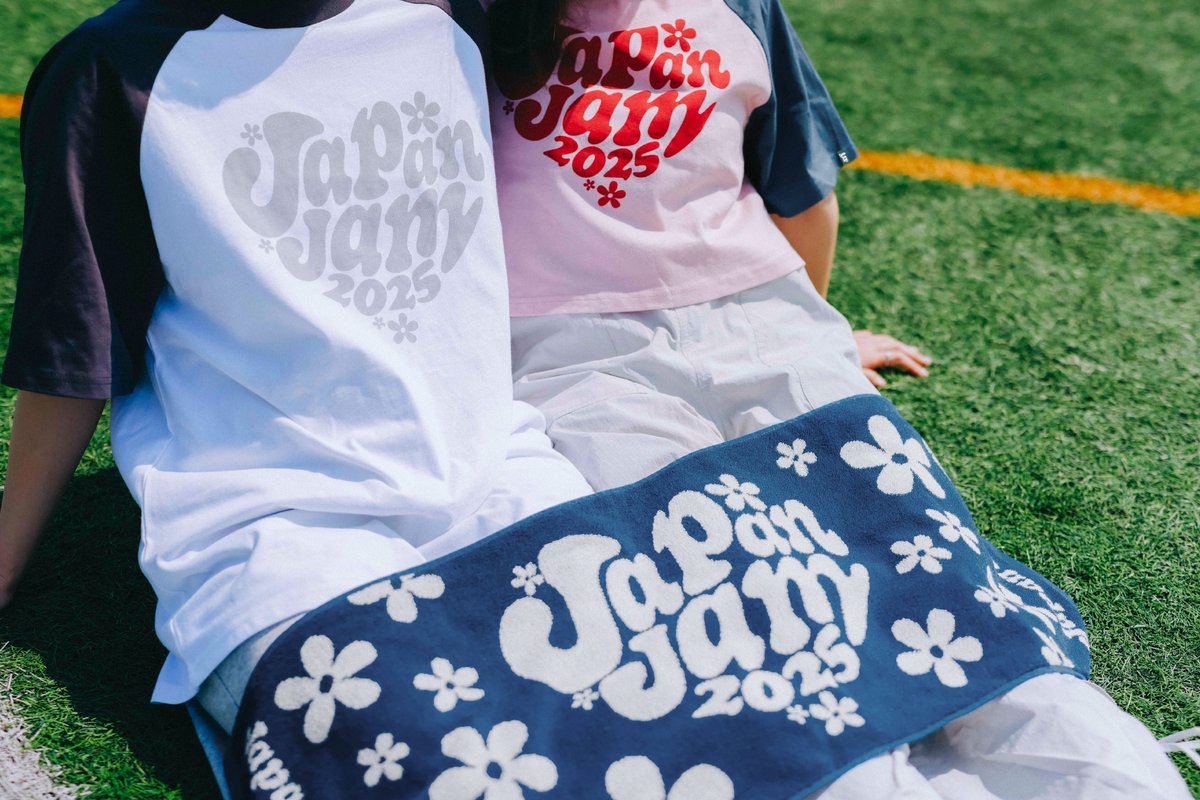 JAPAN JAM 2025】 ˗ˏˋ 🌟オフィシャルグッズをご紹介🌟 ˊˎ˗ 今回はロゴ