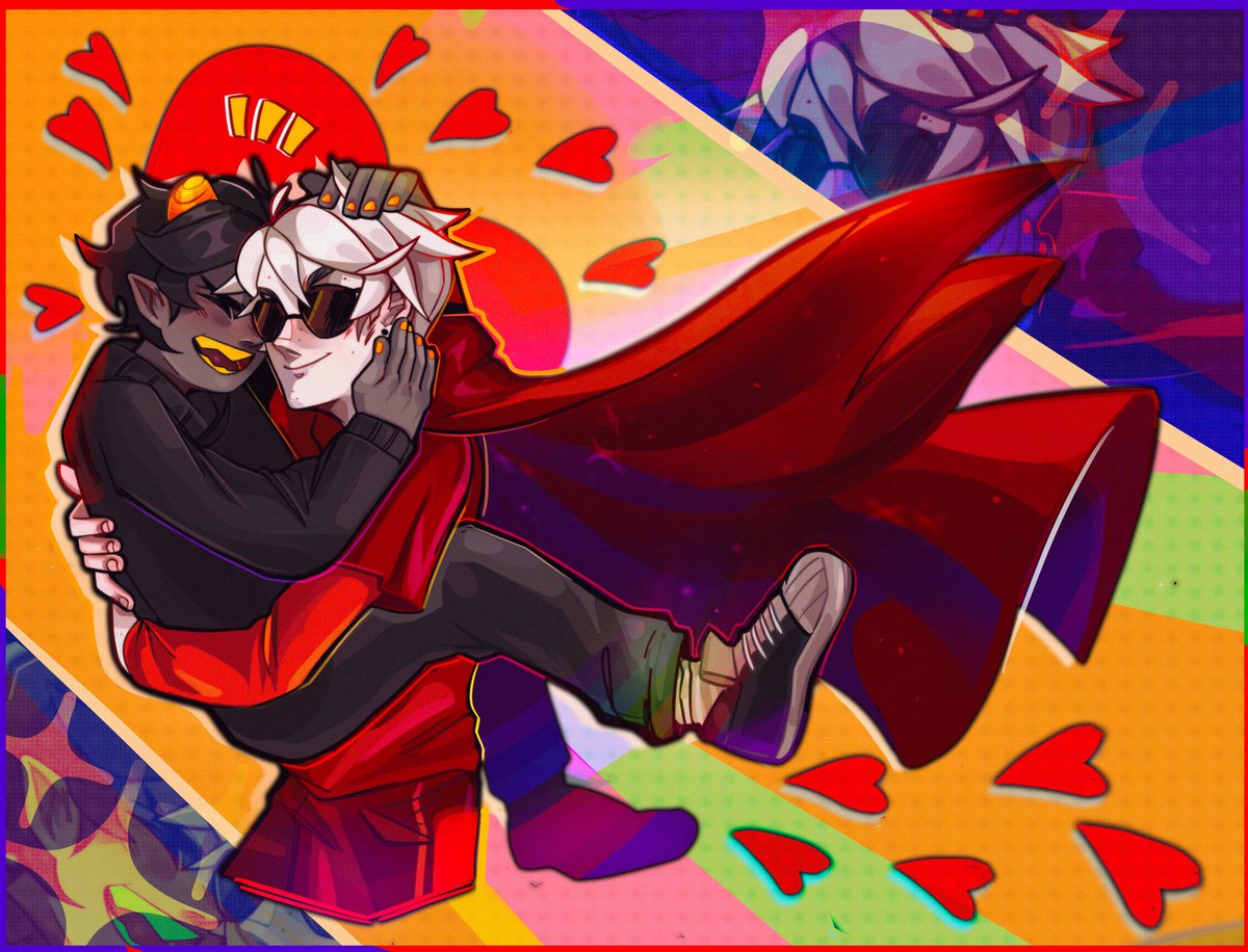 🥰 

#Homestuck #davekat