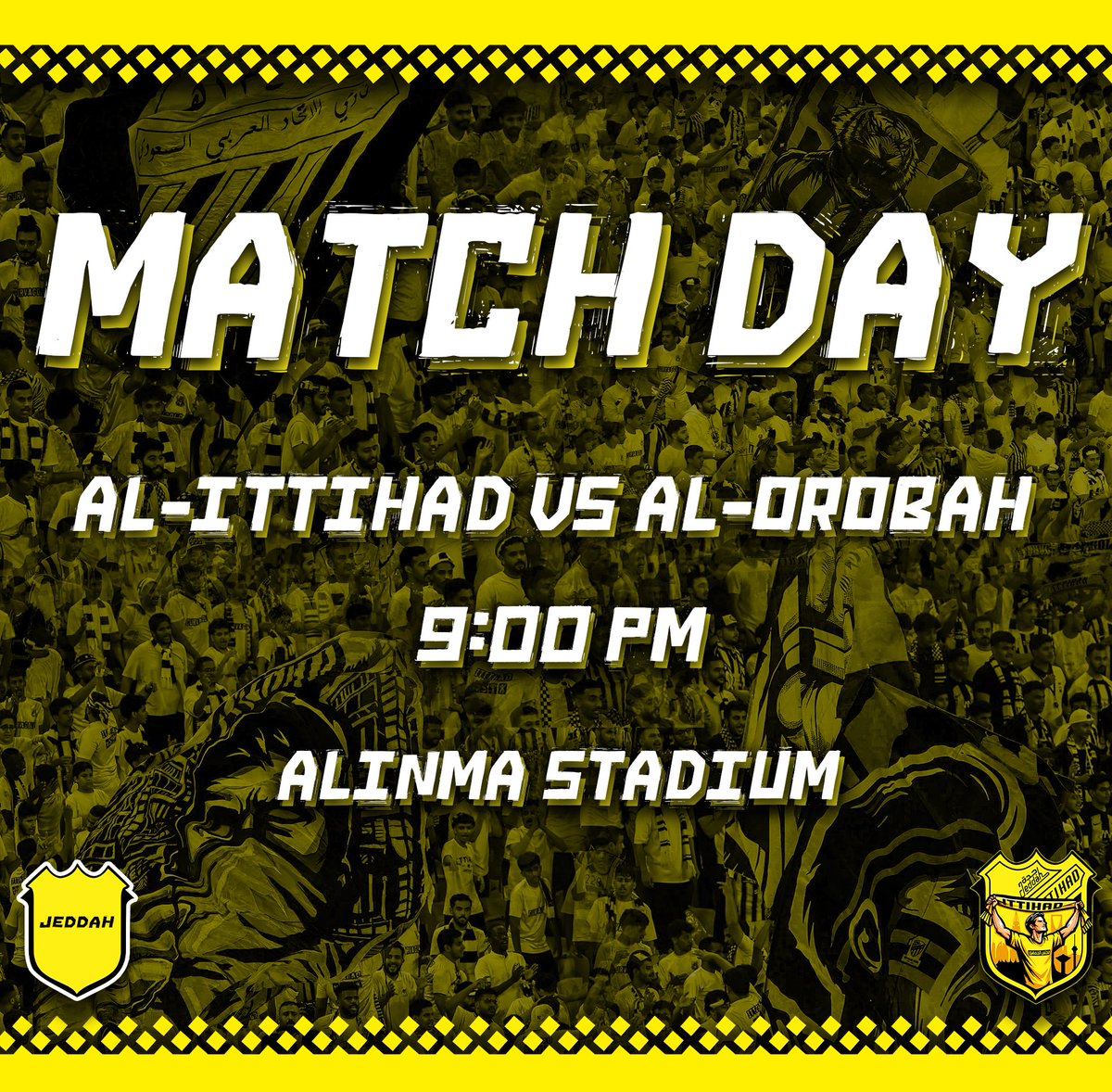 صباح العميد 💛🖤
صباح الاتحاد 💛🖤
صباح العشق 💛🖤
#الاتحاد_العروبة #صباح_الخير