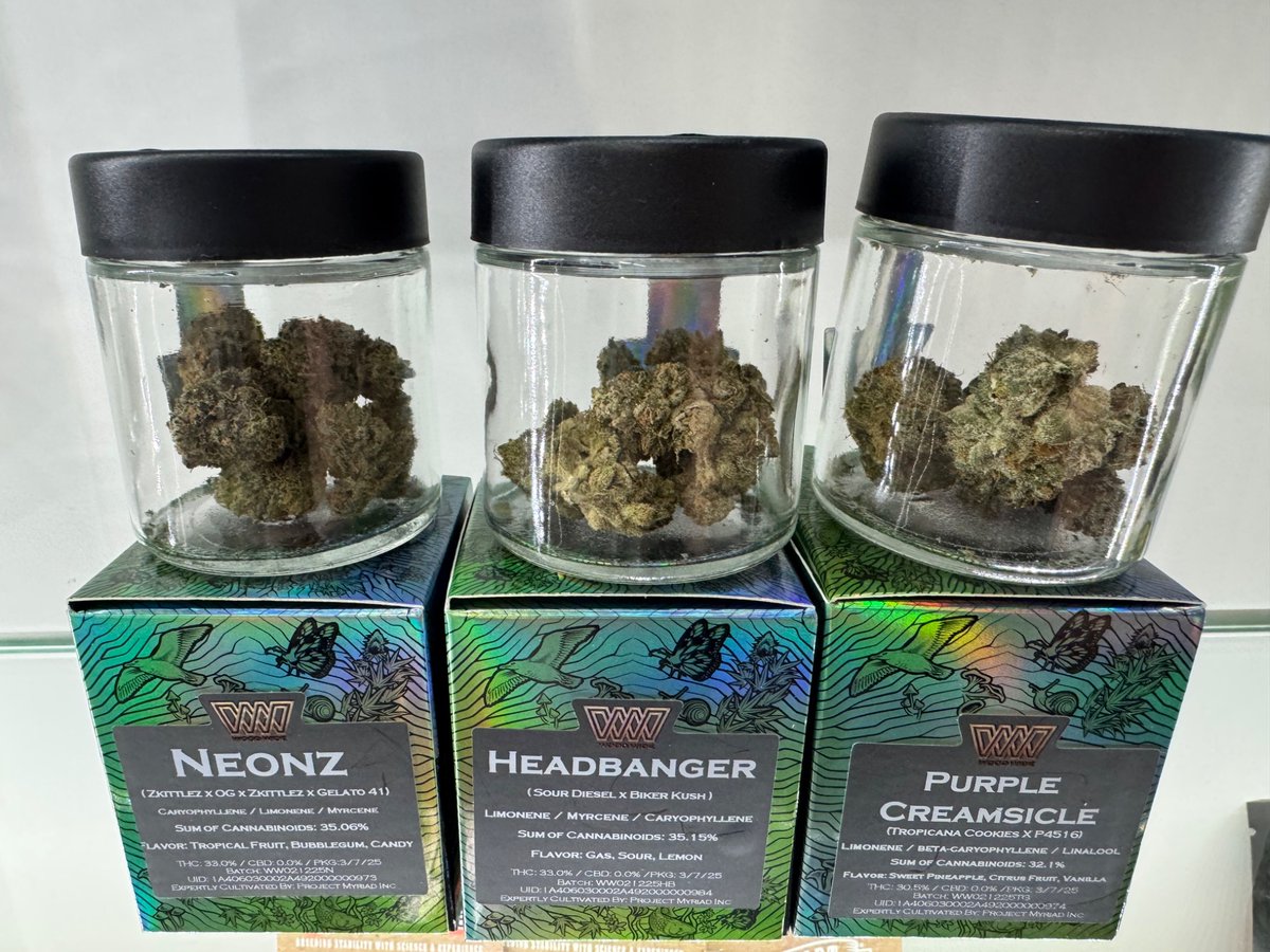 zackmonday's tweet photo. New batch of @Woodwidehi98555 flower for the #MercyFam #MercyWellness #SantaRosa #GreatWeed https://t.co/g4GBqAysSP