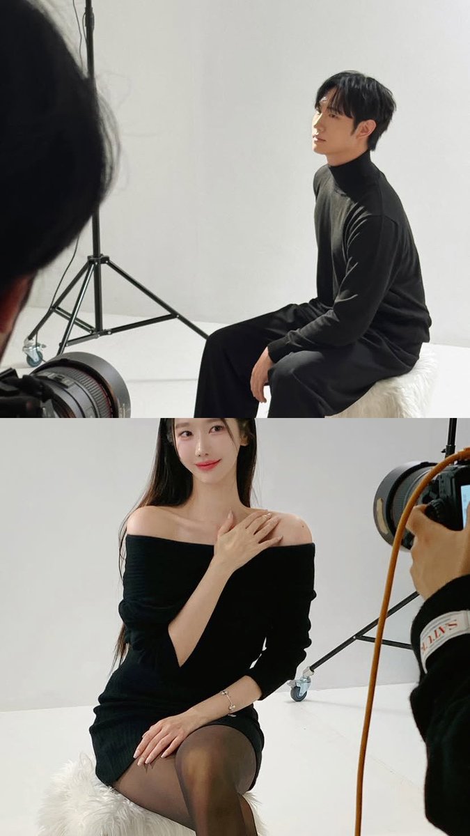 Tinyywiny's tweet photo. I believe this was taken at the same time 🖤 my hearteu 😭😭 my endgame couple #CouplePalace2 https://t.co/Zk8hzrFwVS