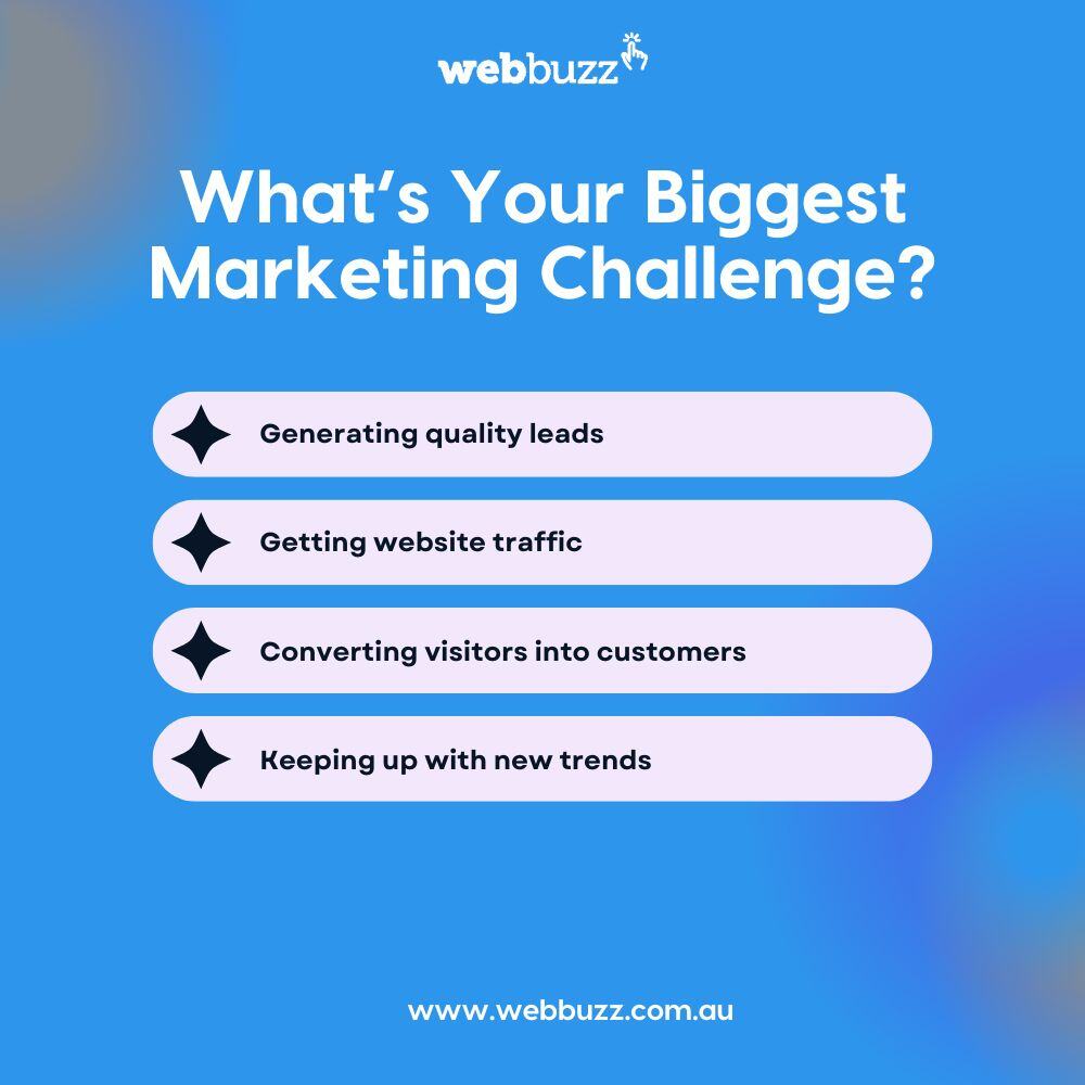 We get it—digital marketing can be overwhelming.
What’s your biggest struggle right now? 👇

🔹 Generating quality leads
🔹 Getting website traffic

Drop your answer in the comments! 👇 We might just have the perfect solution for you. 🚀