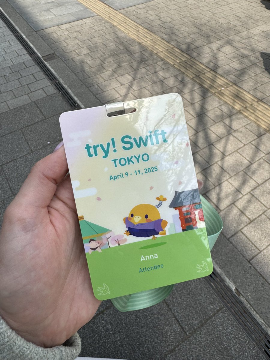 a_opoka's tweet image. Made it to Tokyo! 🇯🇵 #tryswift