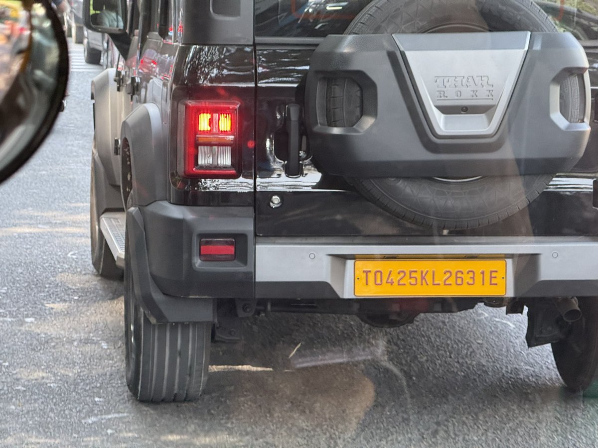 pradeepherle's tweet photo. @blrcitytraffic @BlrCityPolice this vehicle is running with a temp registration number on a permanent number plate, look at number plates, it's properly embossed.. Location near Egl domlur (probably came inside Egl), time 9:34am.. https://t.co/LzGXTsSRQf