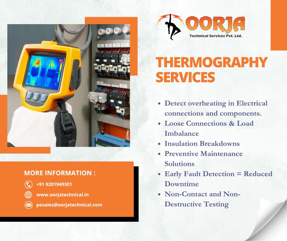 Oorjatechnical's tweet image. Thermography Services by Oorja Technical Services!
✅ Overheating
✅ Downtime prevention
✅ Safety
✅ Non-destructive

📞 +91-9201949301 | 🌐 oorjatechnical.in | 📩 pesales@oorjatechnical.com

#OorjaTechnicalServices#Thermography #InfraredInspection #PredictiveMaintenance