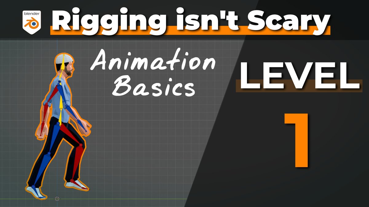 🦴Rigging Isn’t Scary - LEVEL 1, Part 4.

Knowing at least the basics of animation is important even for anyone trying to learn rigging. 🏃

▶️Watch here now (10 min)
youtube.com/watch?v=xZSeus…

#b3d #Blender3D #Rigging #rigtip #CGDive