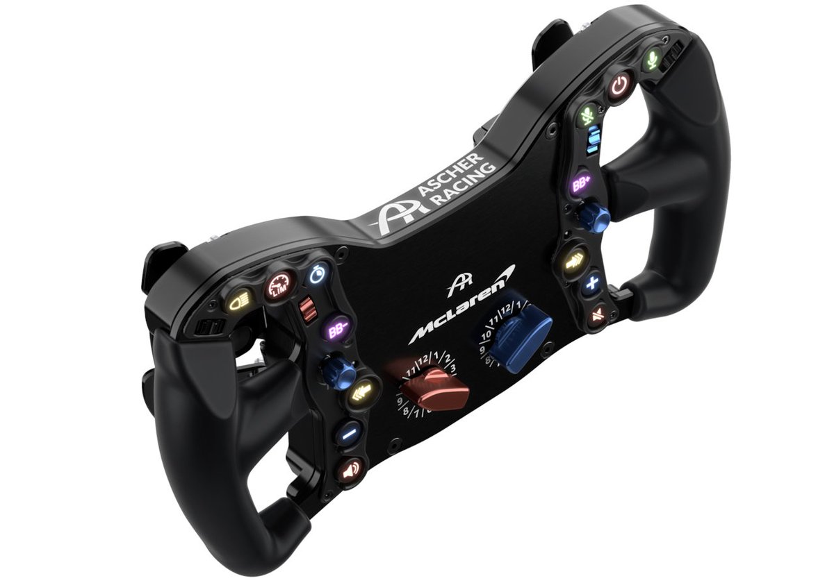 zenkairacing_jp's tweet photo. 【SIMRacingBay】Ascher Racing McLaren Artura PRO-SC(マクラーレンArtura GT4同形状ステアリング)
https://t.co/9rndqJIExE
#SimRacingBay
#McLaren
#レーシングシミュレーター
#eモータースポーツ
#ZENKAIRACING https://t.co/RTL7x3byjm