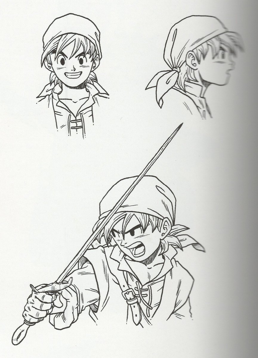 PiccoDamayonaiz's tweet photo. Akira Toriyama Dragon Quest Illustrations 30th📚🐉

Akira Toriyama, 2004 (HQ scans) https://t.co/8xr3PYyMx2