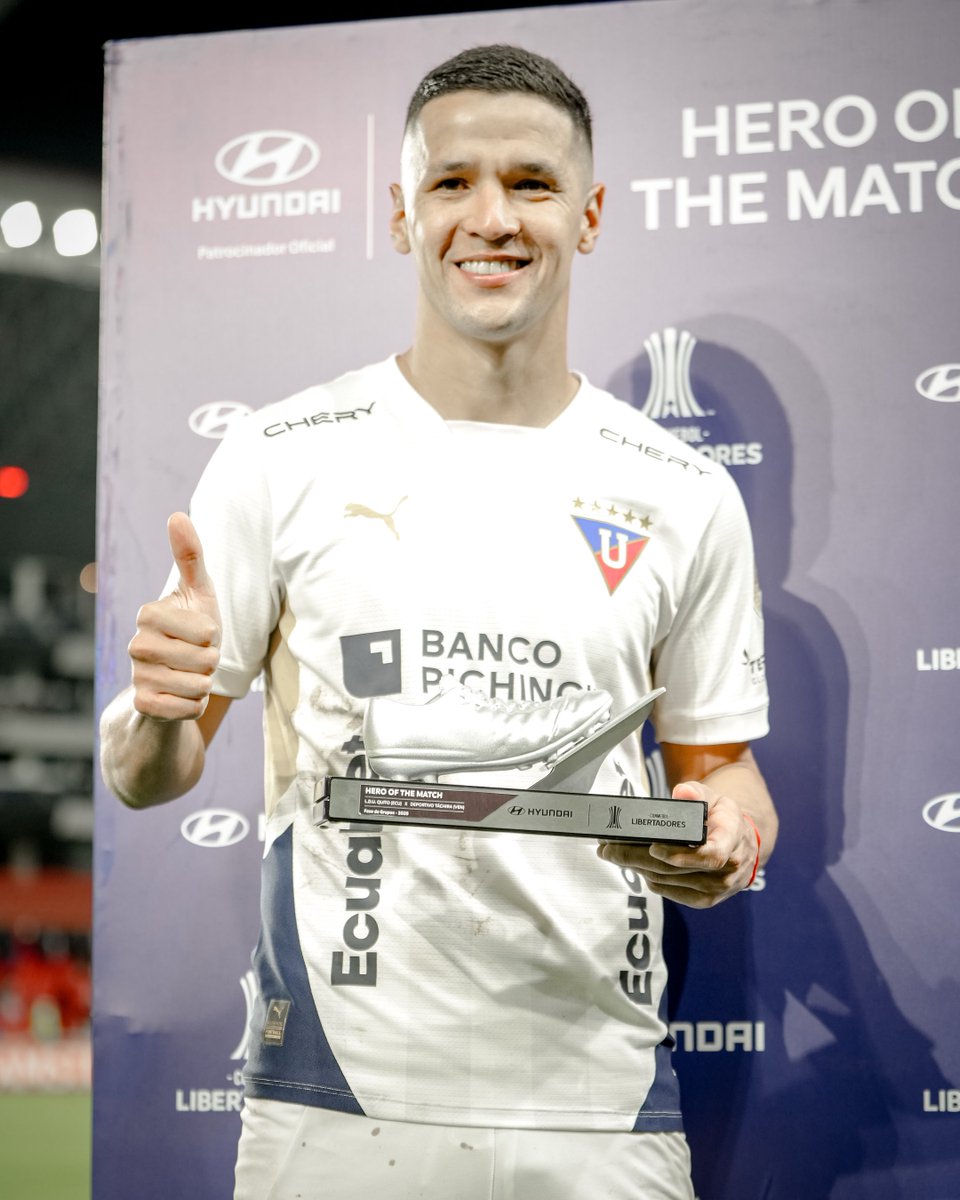 LDU_Oficial's tweet photo. ¡Nuestro #HeroOfTheMatch ! 🤩 ¡DALEEEE ARCEEEE! https://t.co/4PSKoyQemM