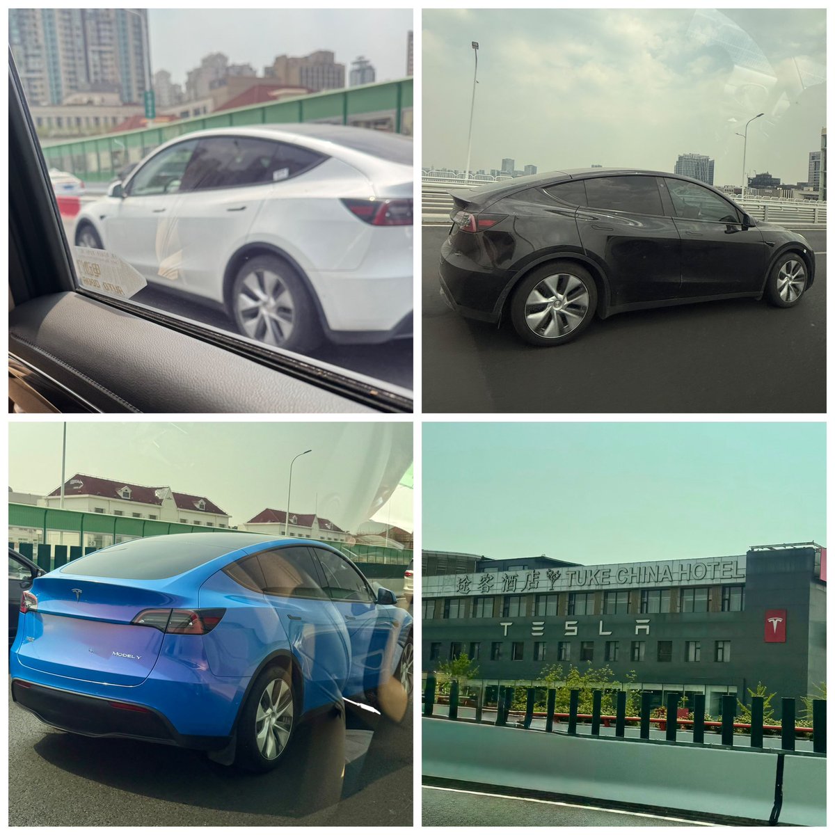 mayemusk's tweet image. Beautiful Shanghai nights.
Teslas everywhere @Tesla_Asia 👏👏
Another fun visit.