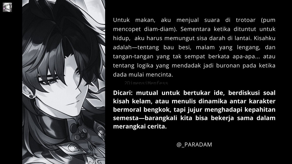 KIRIM MENFESS MELALUI LINK DI CARRD! tweet media
