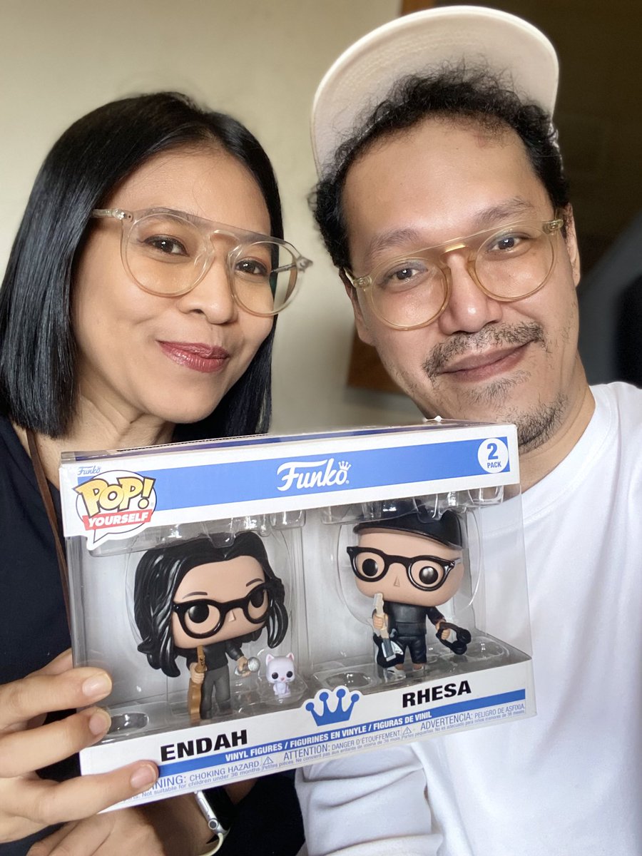 Waktu pasca manggung di NAMM Show Januari lalu, salah satu tujuan jalan-jalan adalah ke Funko Hollywood. Trus… bikin mainan deh ☺️☺️