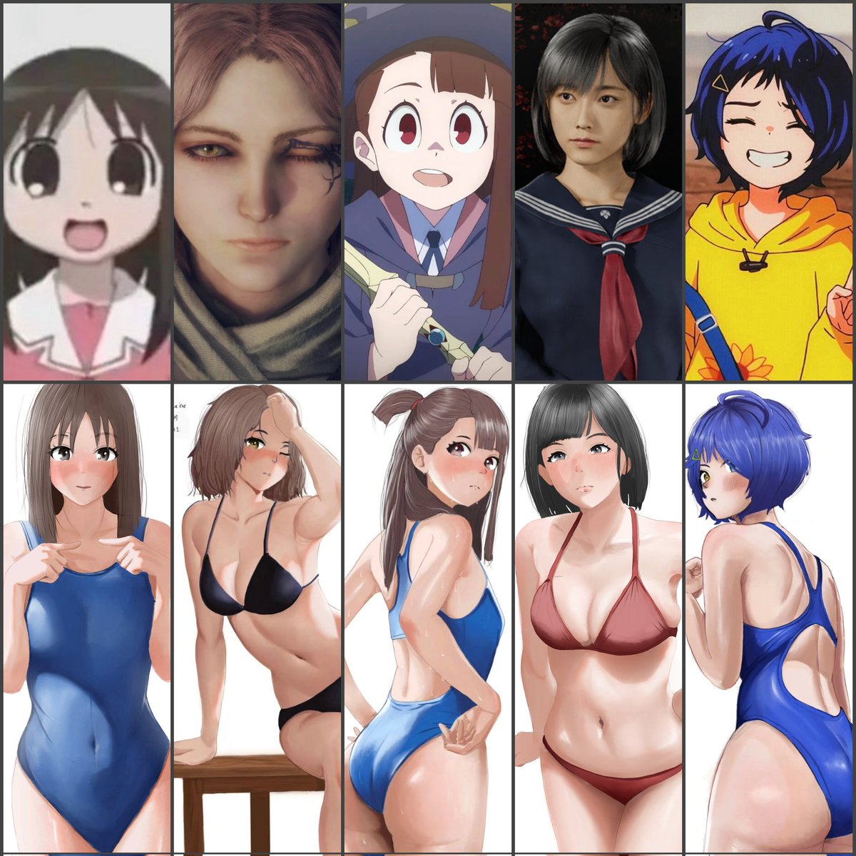 Lemme

#azumangadaioh #EldenRingart #LittleWitchAcademia #silenthillf #wondereggpriority #fanart #illust