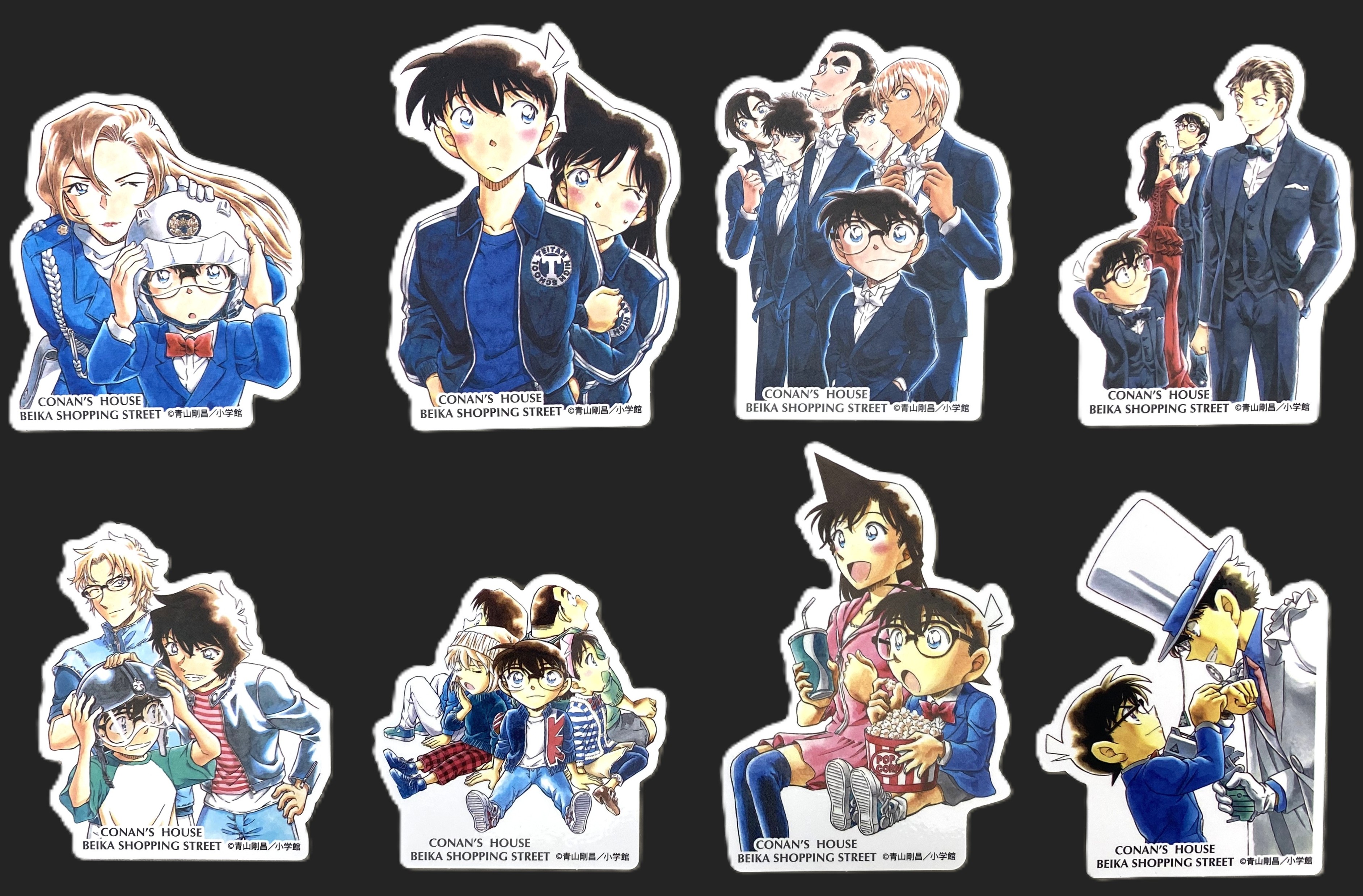 名探偵コナン　ものしりクイズ　ステッカー 名探偵コナン ものしりクイズ ステッカー 名探偵コナン ものしりクイズ