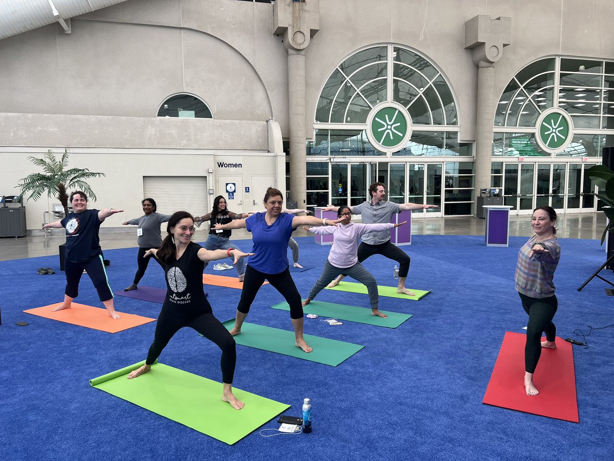 Alexandra Urban (@alexandraurban_) on Twitter photo Wrapped up #AANAM with a gentle morning yoga session at the Wellness Hub â the perfect send-off.
Grateful for the learning, connection, and recharging.
Now itâs time to fly back to purpose âď¸
<a href="/PittNeurology/">Pitt Neurology</a>
<a href="/PittEpilepsy/">Pitt Epilepsy</a> <a href="/UPMCPhysicianEd/">UPMC Physician Resources</a>
<a href="/AANmember/">American Academy of Neurology</a>
#MindsOnAMission Wrapped up #AANAM with a gentle morning yoga session at the Wellness Hub â the perfect send-off.
Grateful for the learning, connection, and recharging.
Now itâs time to fly back to purpose âď¸
<a href="/PittNeurology/">Pitt Neurology</a>
<a href="/PittEpilepsy/">Pitt Epilepsy</a> <a href="/UPMCPhysicianEd/">UPMC Physician Resources</a>
<a href="/AANmember/">American Academy of Neurology</a>
#MindsOnAMission