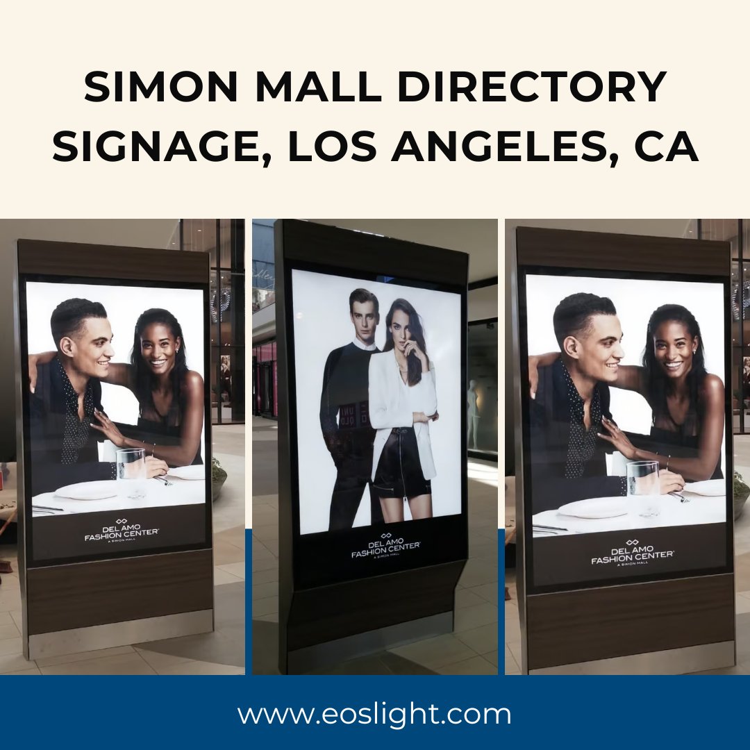 eoslightpanels's tweet image. At Simon Mall (Los Angeles), EOS LightPanels brighten up directory signage:

✔️ Even light distribution
✔️ Great for retail environments
✔️ Static or RGBW options

Explore more: eoslight.com/gallery/simon-…

#EOSlight #lightpanel #EOSLightPanels #SimonMall