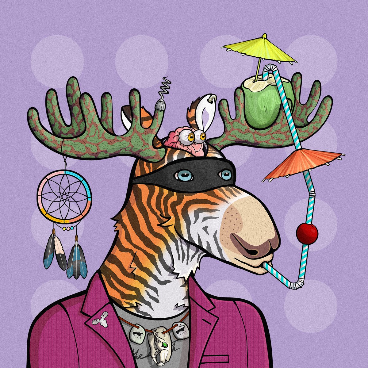 Rise and shine Legends🌞
What's your spring break cocktail of choice?🍸⛱️
Random daily 🧠 #moonmoose  🐅#NFT