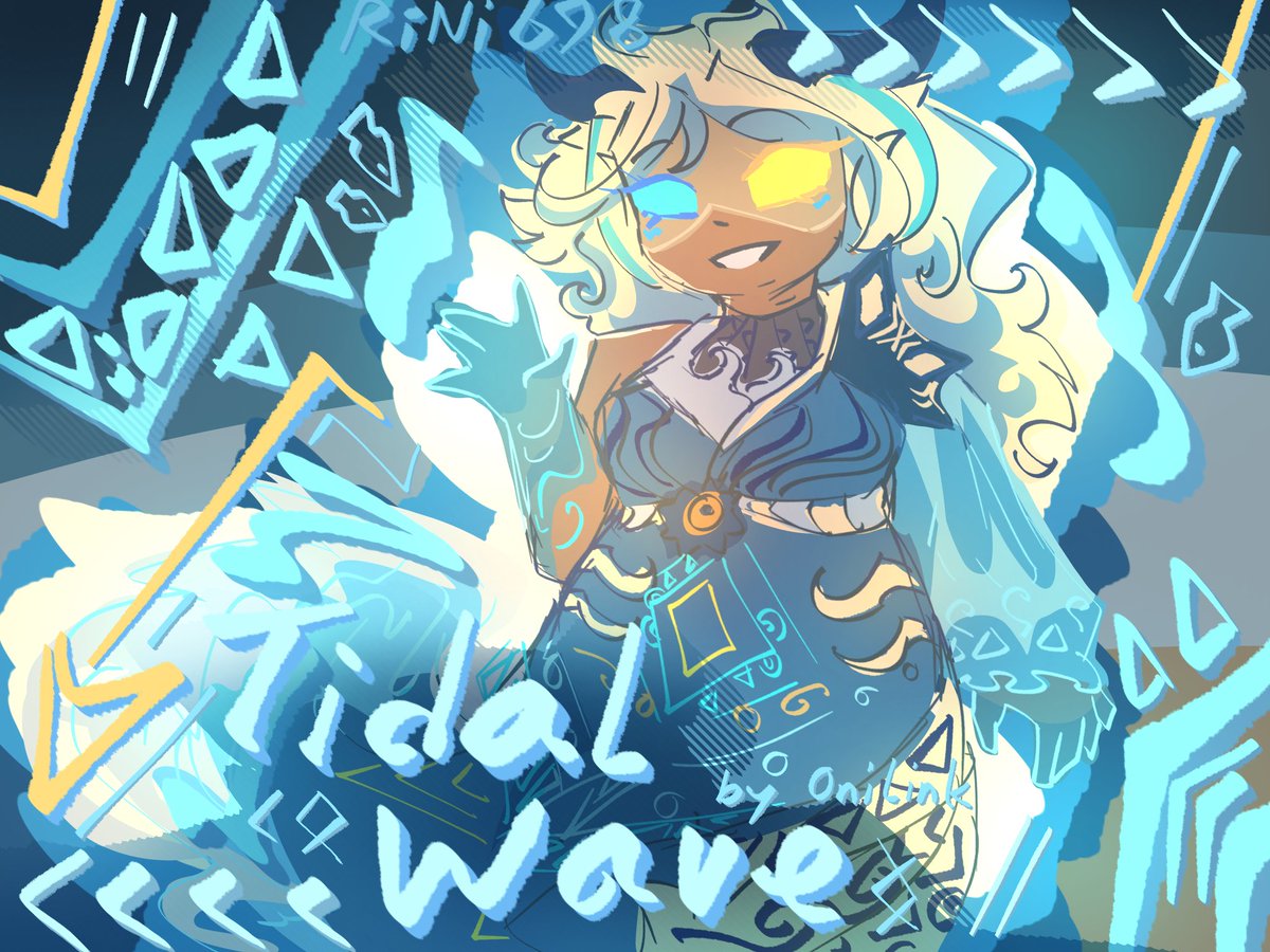 Character by @roadr0lla 
Tidal Wave :3
#GeometryDash