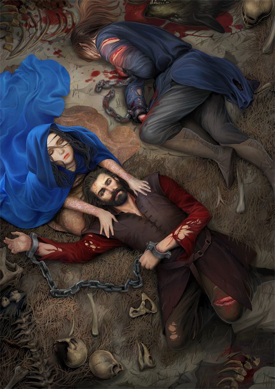 Bu bölümde, Finrod Felagund, Beren'i korumak için bir kurtadamla savaşır ve bu mücadelede ağır yaralanarak hayatını kaybeder. Beren ise bilincini yitirir. Tam bu sırada, Lúthien ve Huan onları kurtarmaya gelir.