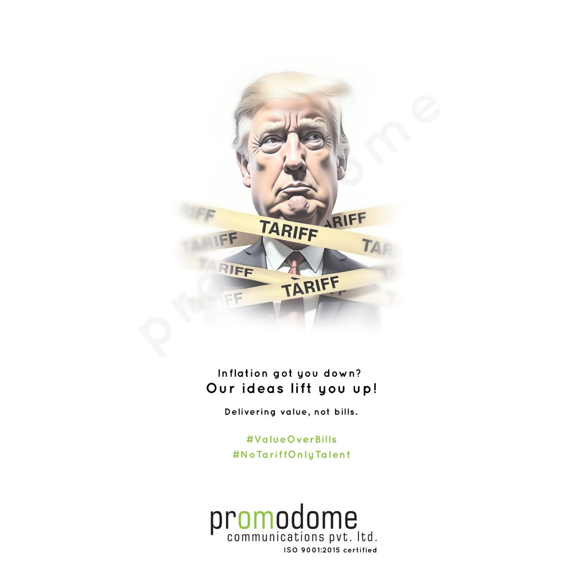 PromodomeGroup's tweet photo. Import taxes on creativity?
No thanks—we ship smart ideas, not swollen bills.
Unwrap value. Not tariffs. 🎁

#PromodomeCommunications #ValueOverBills #NoTariffOnlyTalent #Economy #News #Investing #Markets #Tariff https://t.co/FGtedsDq99