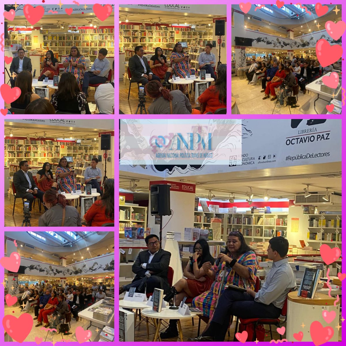 agendapoltrans's tweet photo. Presentación del libro transfeminicidio en la librería Octavio Paz, en la alcaldía Coyoacán 

Este libro es gracias al esfuerzo y los testimonios de hombres y mujeres trans que han vivido estos eventos que marcan un antes y un después en sus vidas

Agradecemos mucho todo https://t.co/Y30R71m6Yv