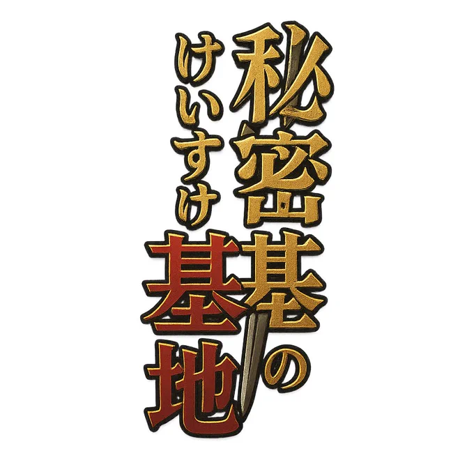 タイトルデザインをいろいろ作ってみているのですが、どうも縦書きは上手くいきませんなぁ。このあたりは英語圏のソフトなので仕方が無いか。 