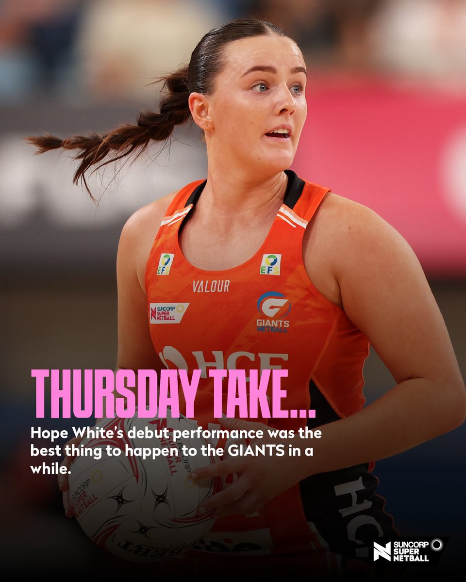 SuperNetball's tweet image. Welcome to Thursday Takes 🤪

Check out the full list 👉 netball.com.au/news/thursday-…