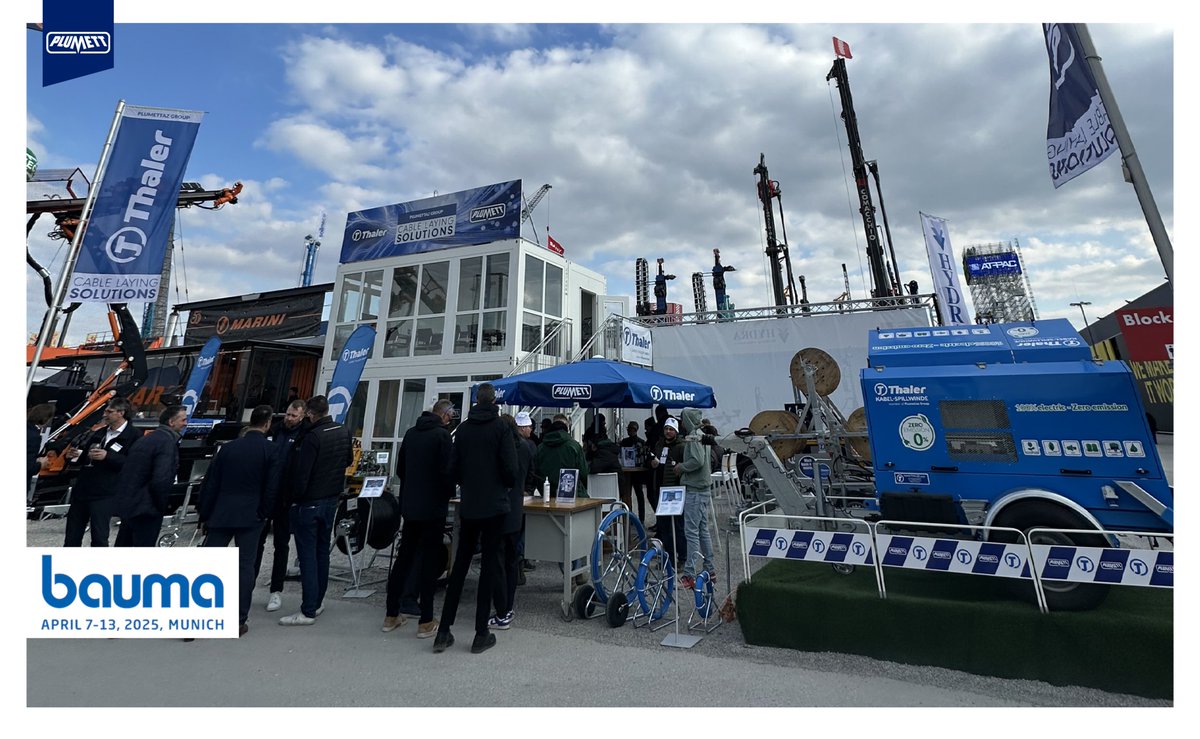 plumettazSA's tweet photo. Bauma 2025

Many thanks to all our visitors who came to our booth to share a convivial moment with us, taste our special beer 🍺  and discover all our exposed solutions! 💡

We'll remember it forever! ✨ https://t.co/iKPN6bKqJx