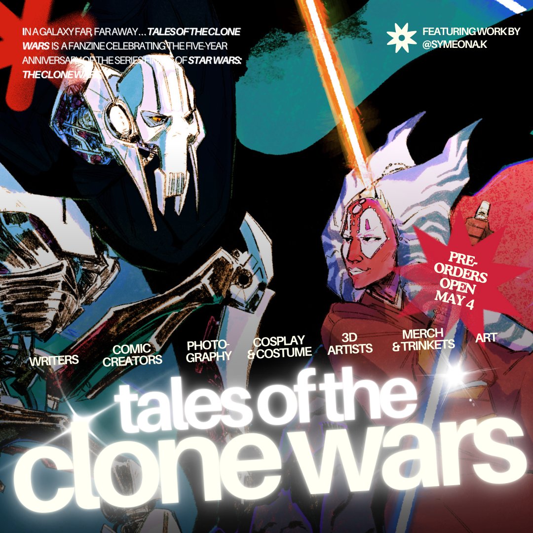 zine preview

general grievous and shaak ti
by symeona.k

pre-orders begin on may 4th!
✧ tcwzine.carrd.co ✧