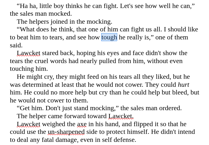 MidnightRose838's tweet image. #WritingCommunity #Snippetshare
Quote or reply to share any snippet with the word "tough"
Forgive mine being such a mess. I had only 2 instances to choose from, & this 1 is from an old & edited part of Lawcket's WIP.