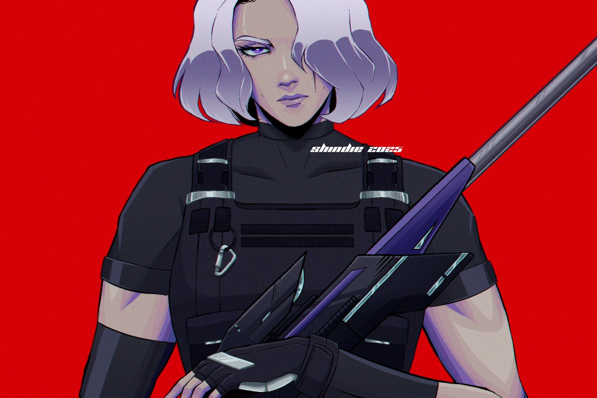 shind_ie's tweet photo. Another Thursday of a special forces hire #overheat #oc #digitalart #cyberpunk https://t.co/QlnOMficgB