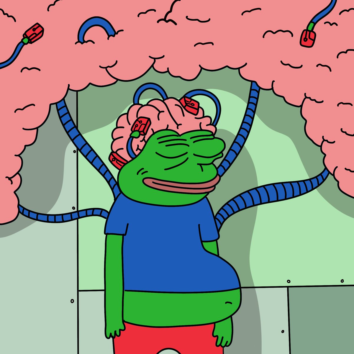 It may be a Pepe World...

... But this is a $PEPU Universe, and this GigaBrain isn't slowing down anytime soon! 🔥🚀