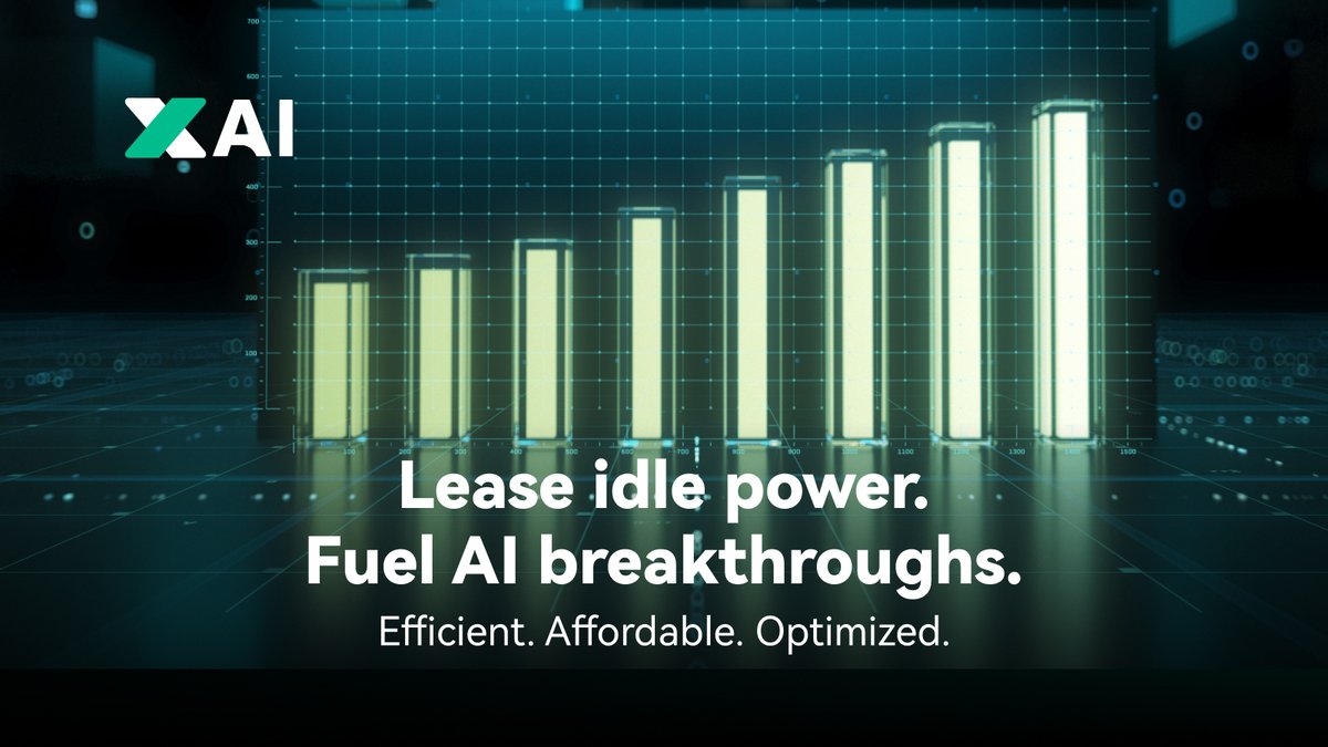 NeXAIofficial's tweet photo. ⚡Powering AI at Lower Cost!

#NeXAI enables high-performance compute leasing for AI funds—cutting costs and boosting efficiency.

Smarter allocation. Maximum value. Future-ready AI compute starts here. https://t.co/gFAm1hfPsm