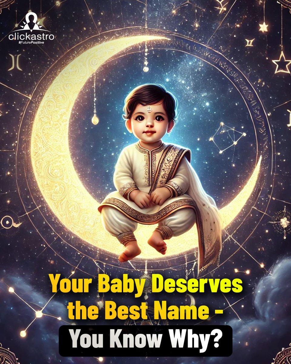 clickastrolive's tweet image. Ever Wondered Why Some Baby Names Just Feel Right? It might be written in the stars... ✨
Read the blog : clickastro.com/blog/how-to-ch…

#Clickastro #BabyNaming #RashiMagic #ZodiacSecrets #ParentingJourney #AstroBaby #futurepositive