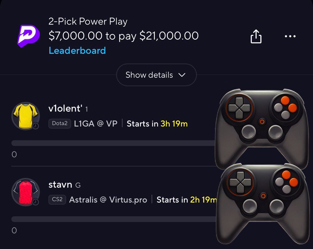 CSGO X DOTA MEGA NUKE 59 LIKES ILL POST IT HURRY BEFORE BUMPED🐐🎮🐐

WE GOING B2B ON MEGA NUKES FOR ESPORTS❤️🐐

LIKE IF TAILING!!!!

#PrizePicks #cs2 #GamblingX