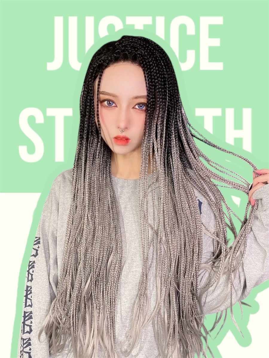 msmood_official's tweet photo. 一番人気カラーのグレー系ブレイズウィッグ✡️✡️

他にもカラーあります
こちらからチェック！

https://t.co/IvrUmFwlcz https://t.co/k3iQCTuy7b