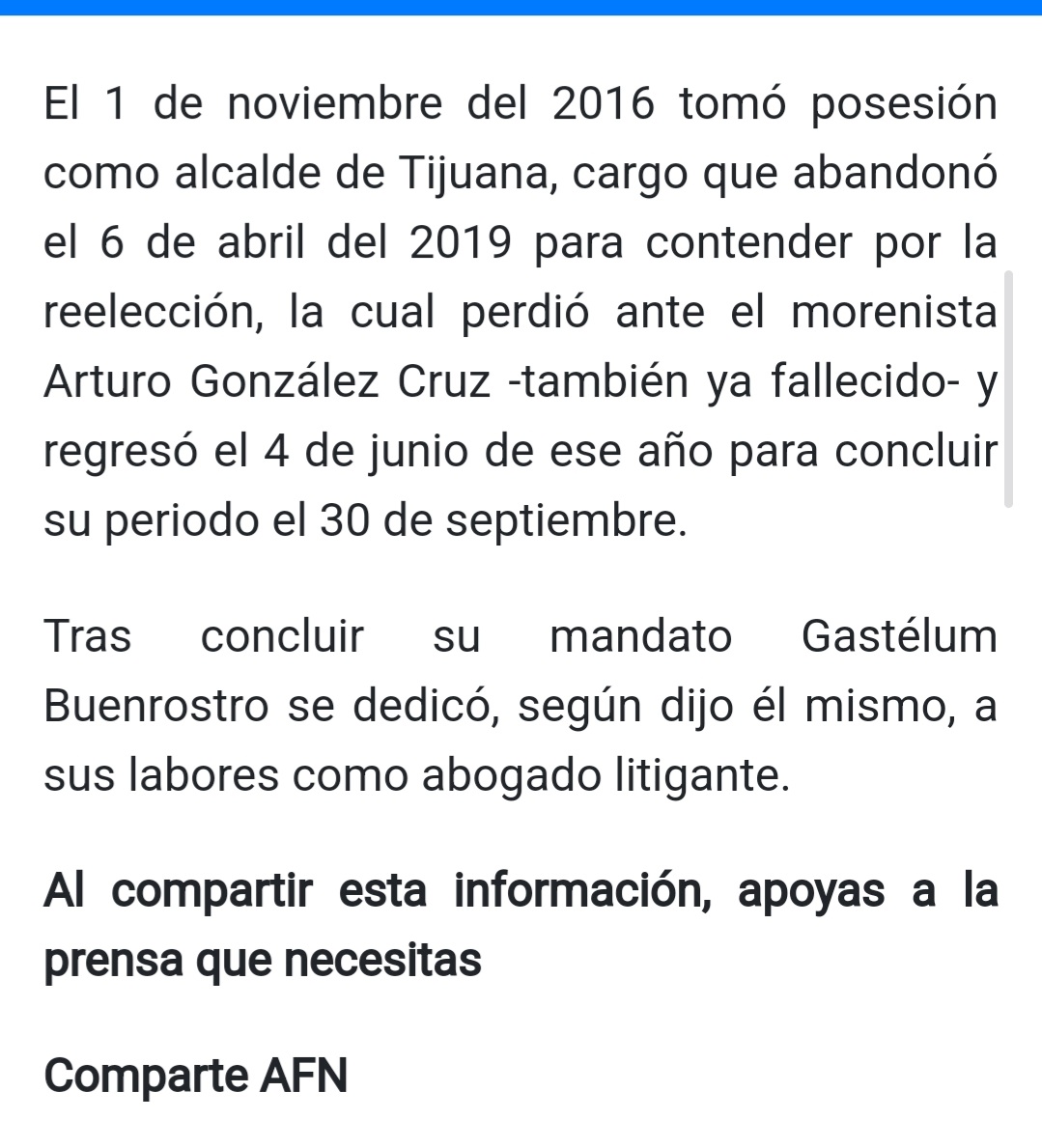 #Repentinitis de Político exalcalde de Baja California, México. Otro caso de Enfermedad Cardíaca de esas qué solo aparecieron despues de la inoculacion masiva en los inoculados. #bajacalifornia #sonora #sinaloa #Gdl #zapopan #jalisco #Mexico #mty #cdmx #coahuila #puebla