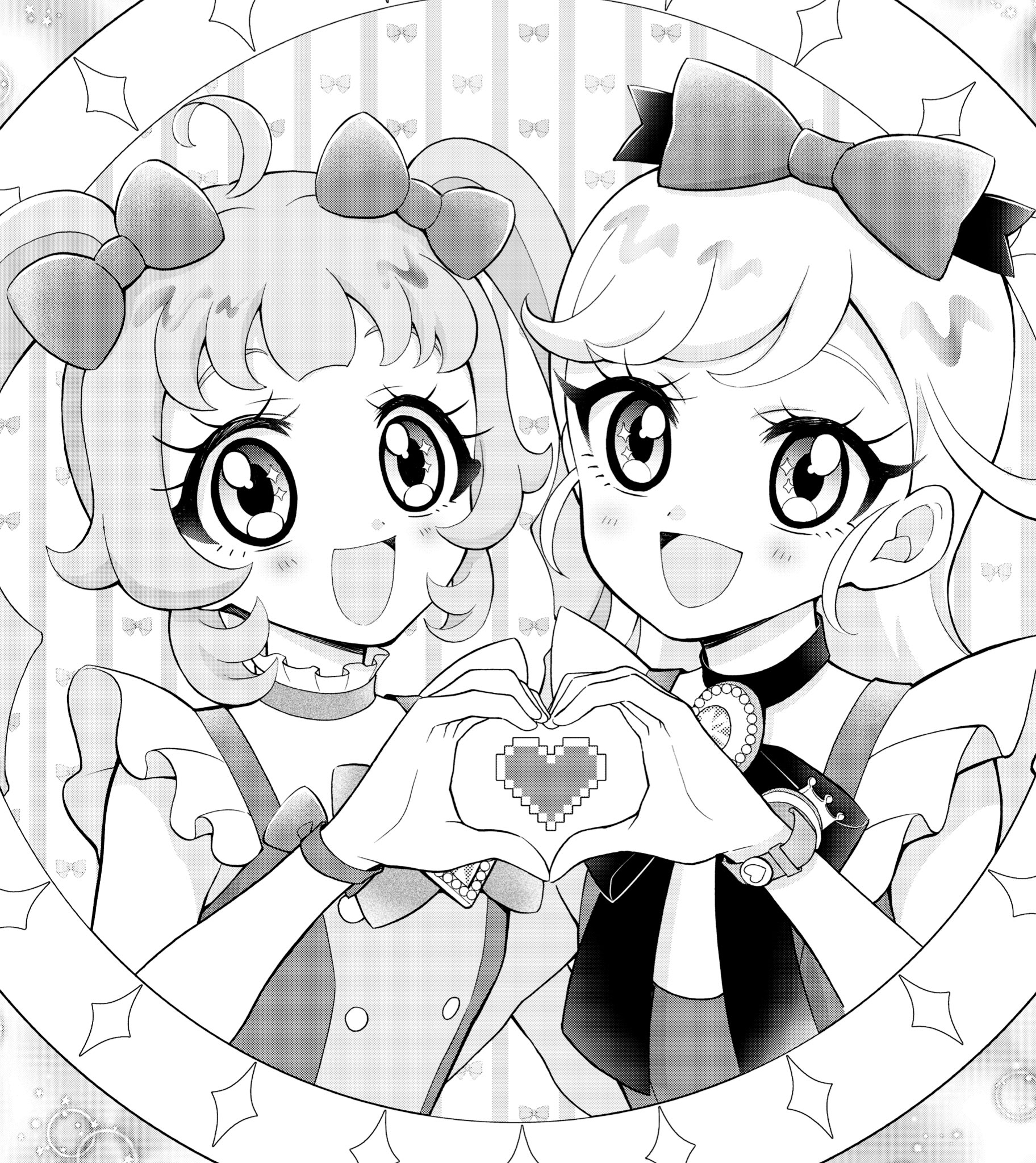 ひみつのアイプリ　辻永ひつじ先生　生写真　新品　イラスト　ひまり　みつき　非売品 ひみつのアイプリ 辻永ひつじ先生 生写真 新品 イラスト ひまり