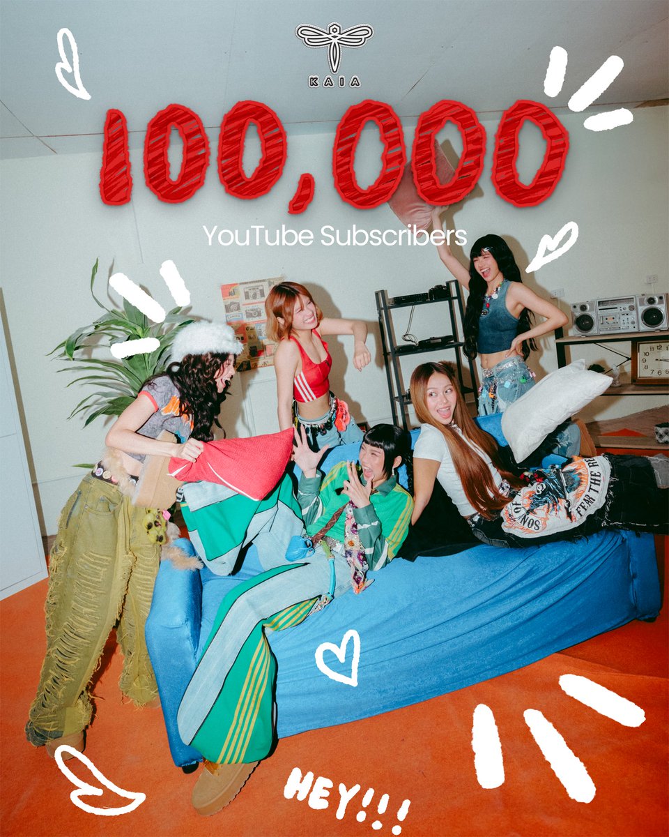 [KAIA YouTube Milestone]

We just hit 100,000 subscribers on YouTube!

Thank you so much, ZAIA — we couldn’t have done this without you. This milestone is yours as much as it is ours. Here's to the next chapter! ❤️🤍

Stream ‘TANGA’ on YouTube 👇🏻
🔗 youtu.be/jY5--PXuAx0

KAIA