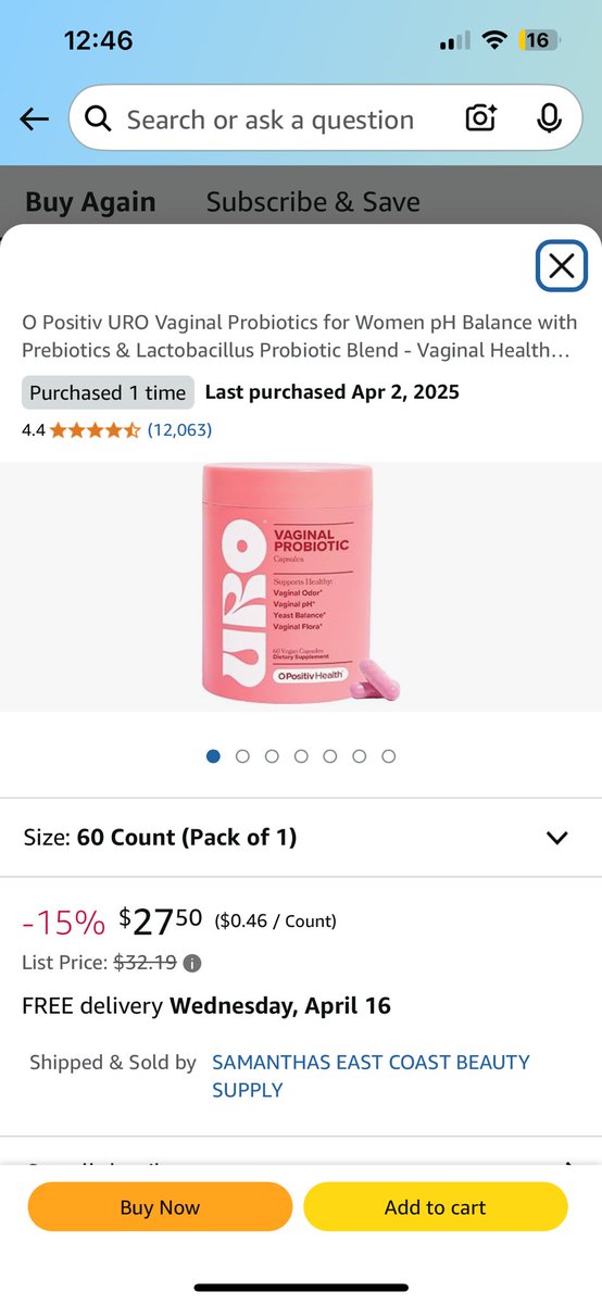 6anms9's tweet photo. @ChoudharyBelita I don’t struggle with dryness but these may help, I use these and this lube may help with getting intimate https://t.co/wNTaF3CR3X