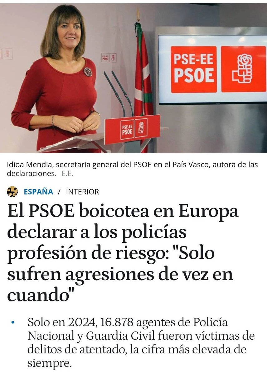 Buenos días <a href="/interiorgob/">Ministerio del Interior</a> .
Debería retirar todas las escoltas de <a href="/policia/">Policía Nacional</a> y <a href="/guardiacivil/">Guardia Civil</a> que tienen nuestros cargos y ex cargos públicos, que son cientos de agentes, y dedicarlos a la seguridad de todos los españoles. Ya que solo sufren agresiones muy de vez en cuando o nunca.