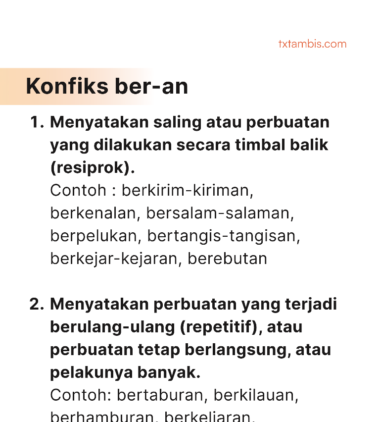 utasbelajar's tweet photo. 7. Pahami makna imbuhan, sering banget keluar ini. Ini aku belajar dari sini https://t.co/XlAozsM8na

materinya lengkap bnget suer. Kalo lagi ngejar PPU/PBM, aku saranin bgt cek link di atas deh. https://t.co/hpL2iVpLi8