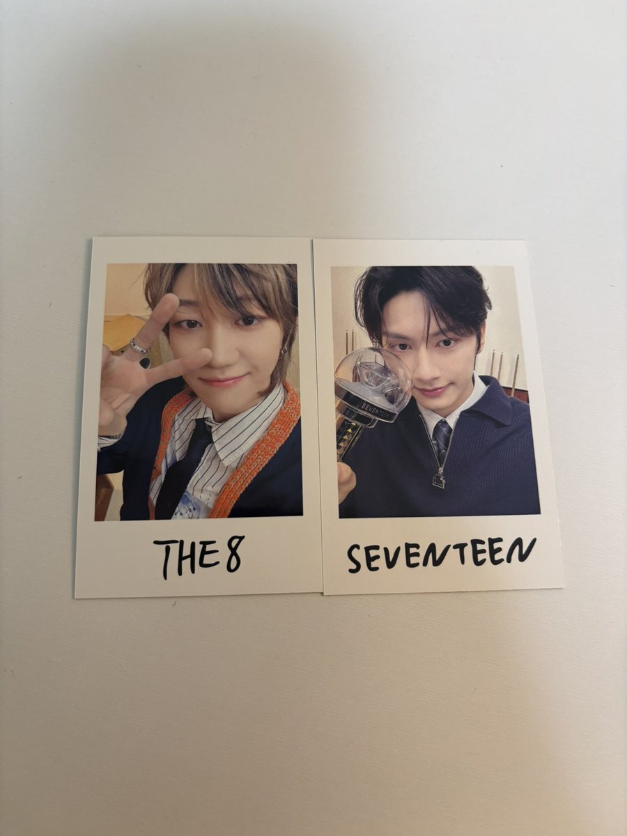b12031908's tweet photo. SEVENTEEN セブチ holiday ペンミ トレカ チェキ 交換

譲　ミンハオ　ジュン

求　同種ホシ

郵送希望です📮 https://t.co/Kn6xGmVwUr