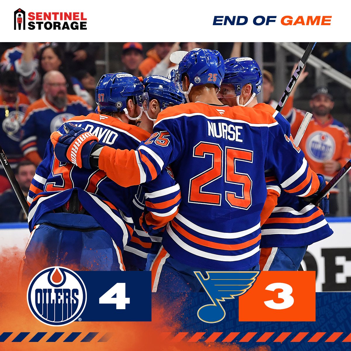 EdmontonOilers's tweet photo. Season series swept 🧹

@SentinelStorage | #LetsGoOilers https://t.co/4vehVh0ywZ