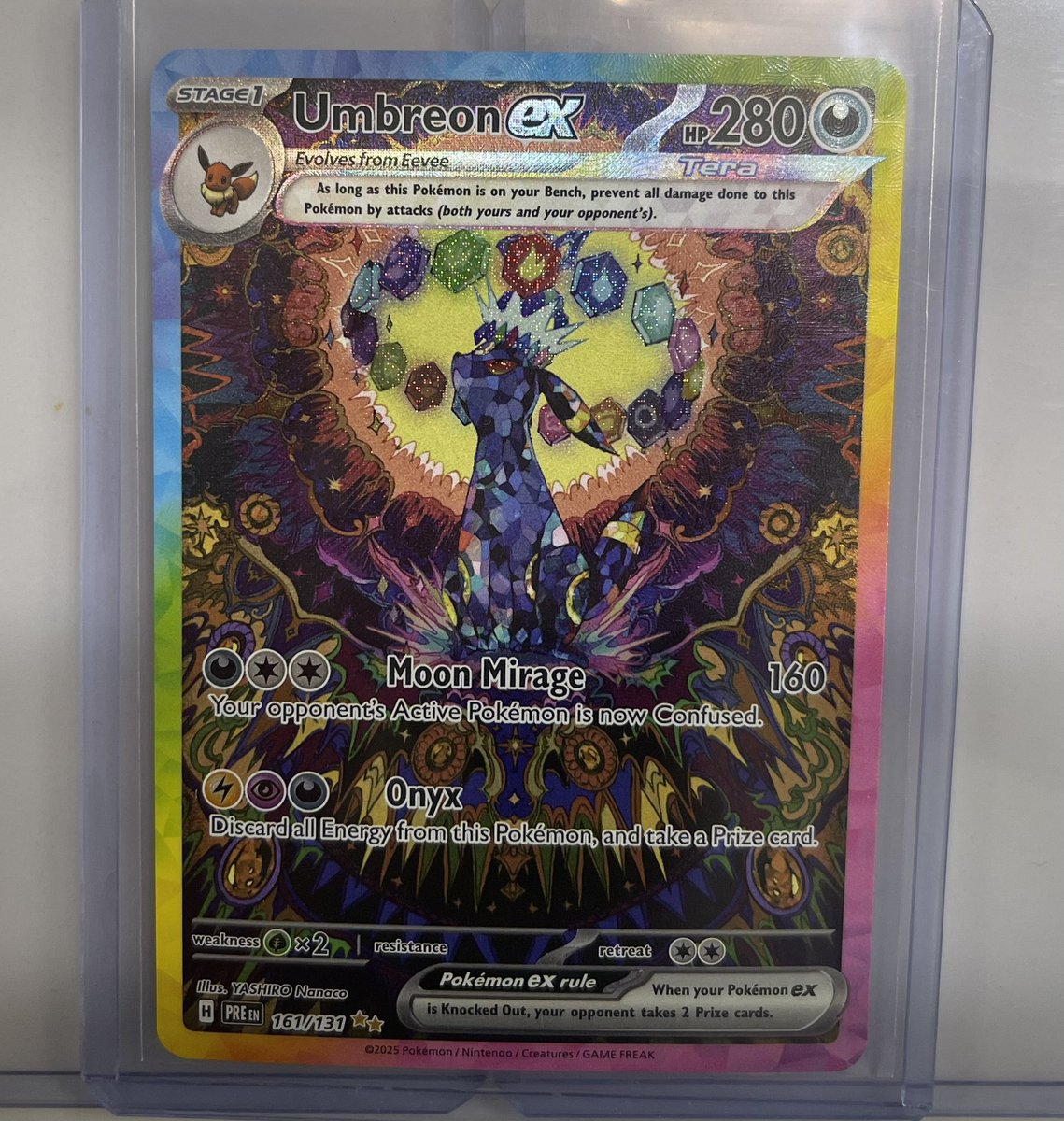 TheDesertDugout's tweet photo. Umbreon ex 
Asking $1450 
Insured with signature confirmation 
Message for more photos 
$1450 @BUYSELLTRADETCG @CardboardBanger https://t.co/gX8EC2LPoq