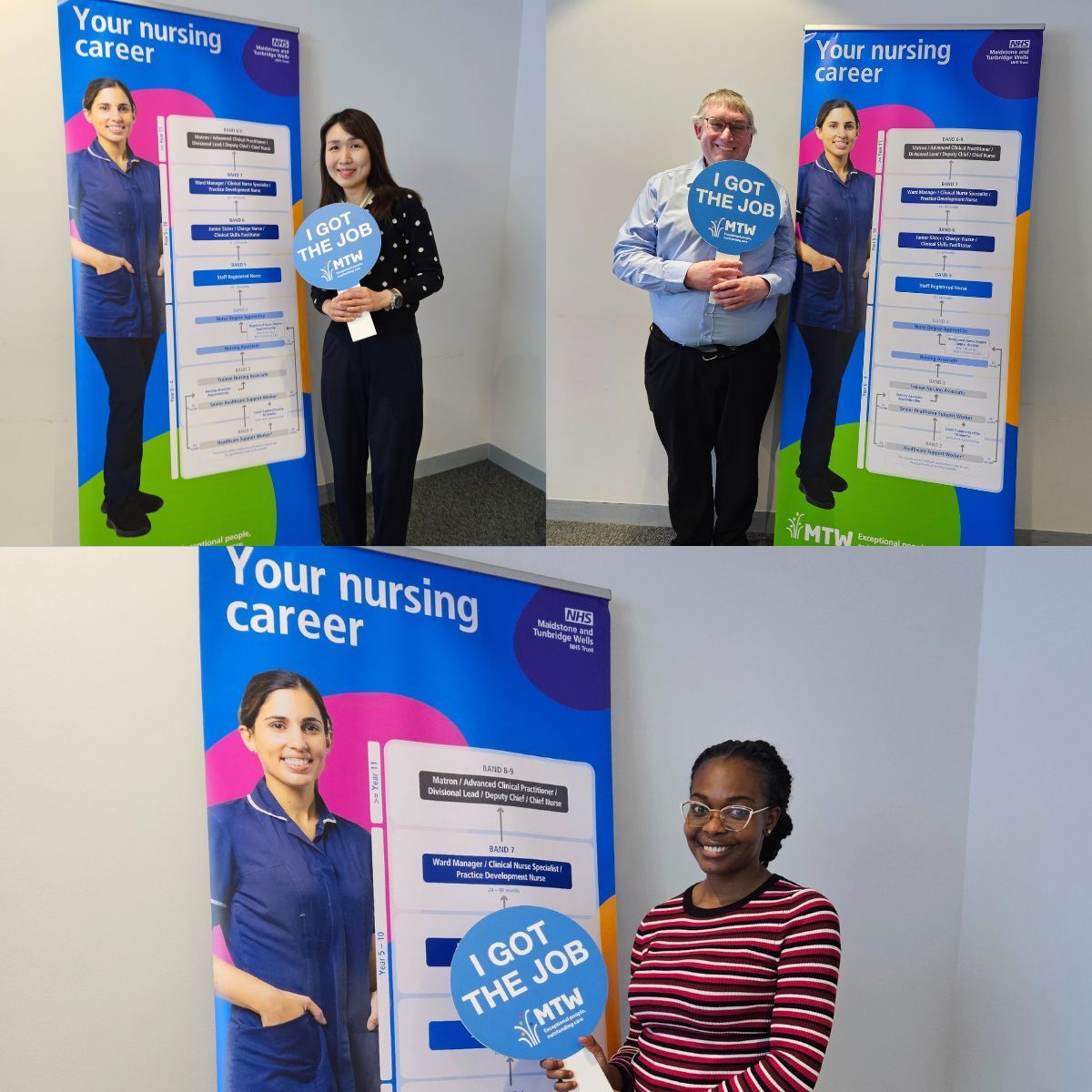 👏 Congratulations to our newest team members! 👏

A huge congratulations to all the successful candidates who were appointed following the staff nurse and healthcare support worker events held in March

To find all of our current vacancies, please visit buff.ly/1AduL5Y