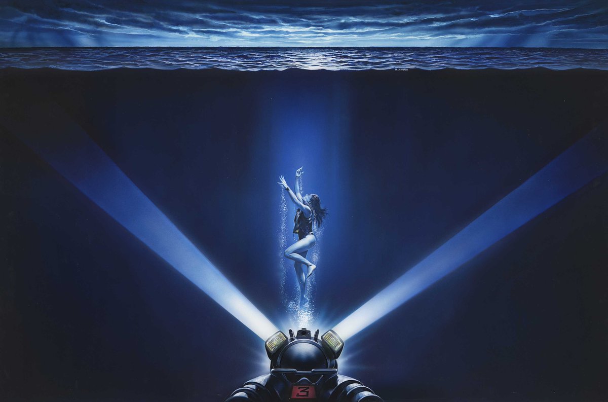 GoodOldPosters's tweet image. &quot;Leviathan&quot; (1989)
Textless poster
#retroposter #textless #textlessposter #80s #Leviathan