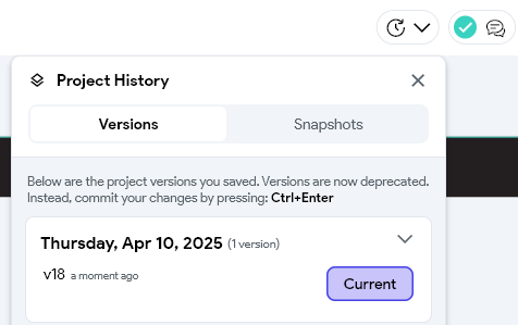 karolgost_'s tweet image. Seems like #Flutterflow versions are being deprecated by commits

Good move, but I&apos;ll have nostalgia for seeing my &quot;v170 version&quot;... 😂