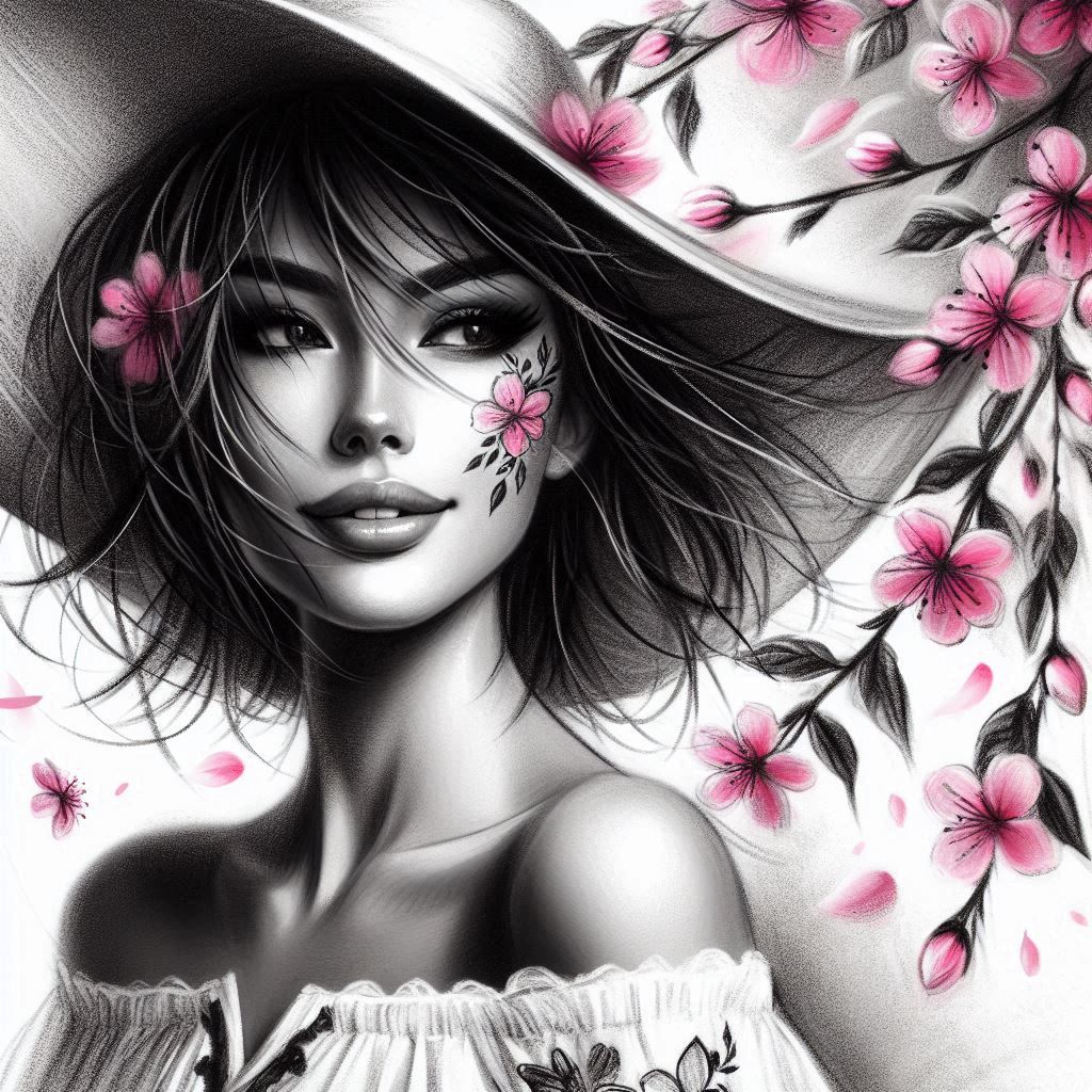 DigitalArtKyiv's tweet photo. Spring has found its portrait… among the blossoming sakura and her smile. #AIart #springinthecity #DigitalDreams #HarmonyOfSoul #DigitalArt #ColorfulArt #Art #BeautifulWoman #NatureAndBeauty #aiartwork #aiart https://t.co/o6bYNrcWfa