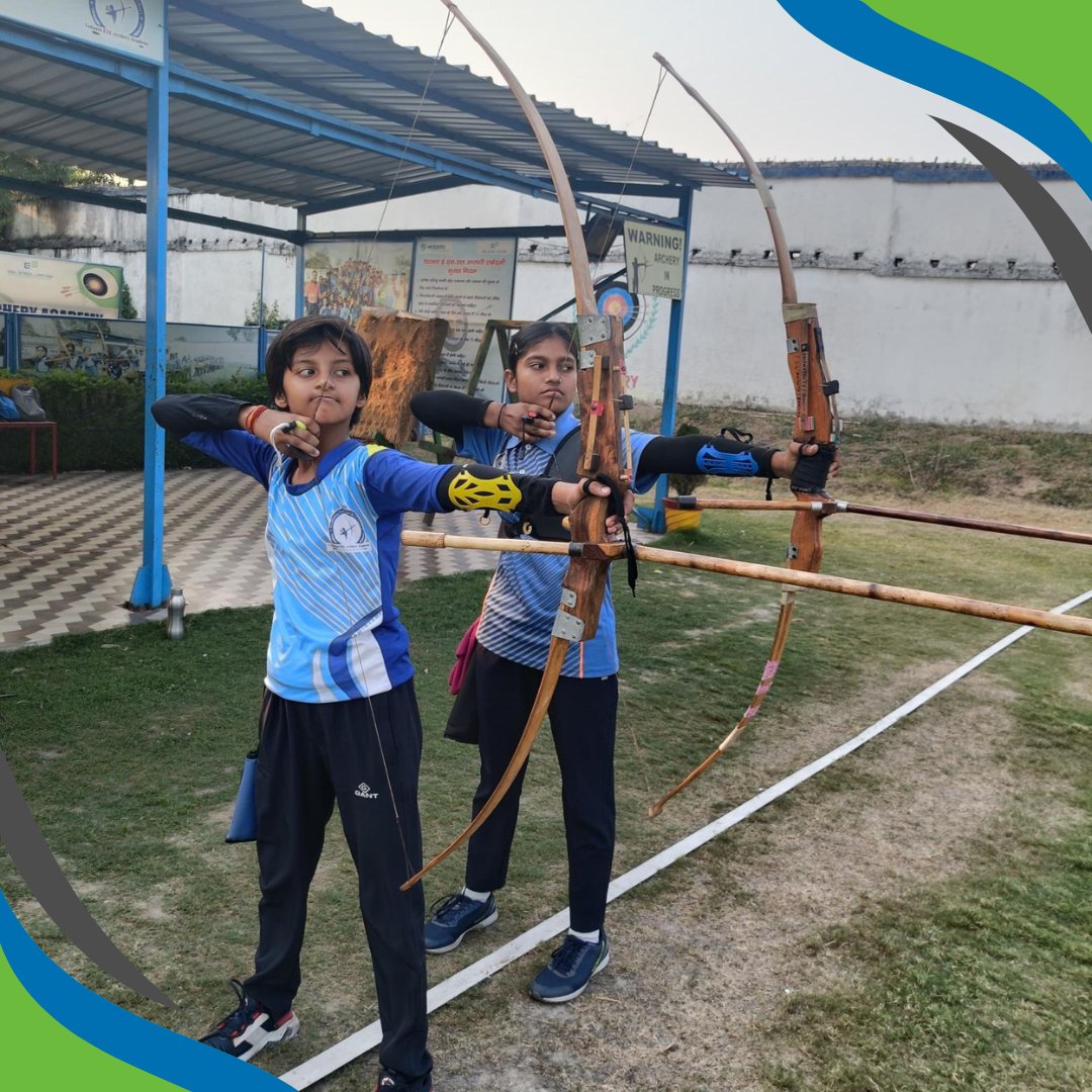 #VedantaESLArcheryAcademy celebrates Kritika Kumari's (Gold, U-14 30m Girls Team) and Yavna Yadav's (Silver, U-10 15m Olympic Round) success at the NTPC Lenin Volga Archery Championship 2025—marking a proud moment for Jharkhand and our grassroots talent.

#ESLCares #Jharkhand